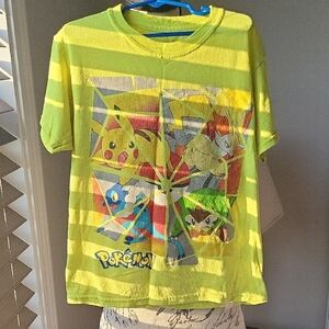 Pokemon Kids Graphic T-Shirt - Yellow